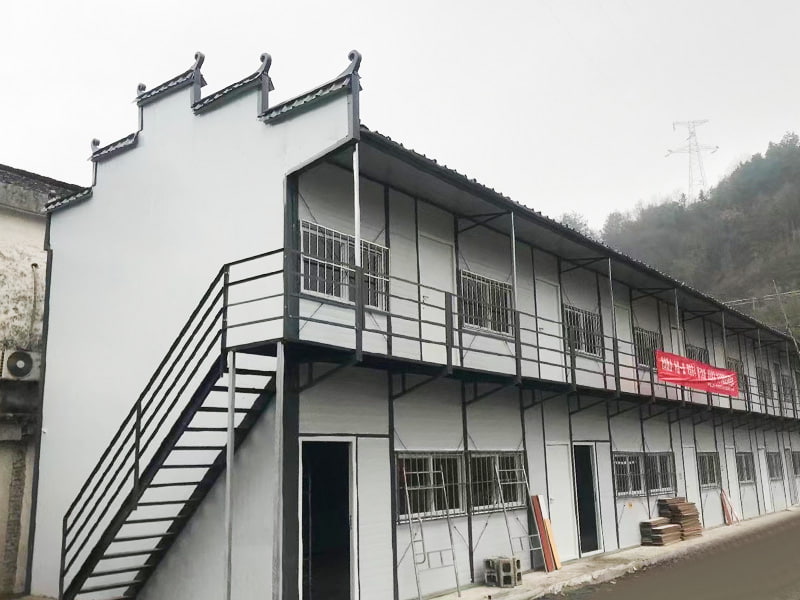 Rumah Modular Jenis K dengan Penutup Bumbung