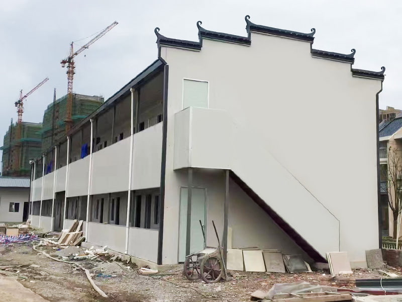 Rumah Modular Jenis K dengan Penutup Bumbung